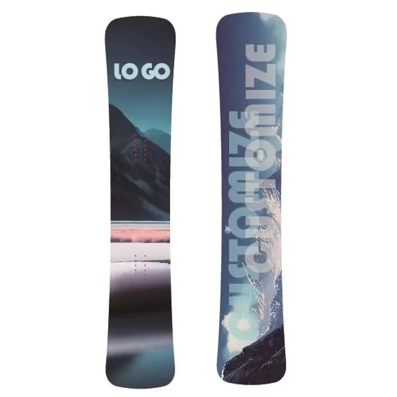 Tabla de Snowboard para Carving con Núcleo de Madera, Esquí All-Mountain, Equipo de Alto Rendimiento para Deportes de Invierno