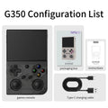 G350 Retro Handheld Game Console Linux 64-bit System 3.5" IPS Screen RK3326 3200 mAh Portable Console Retro Video Game Console
