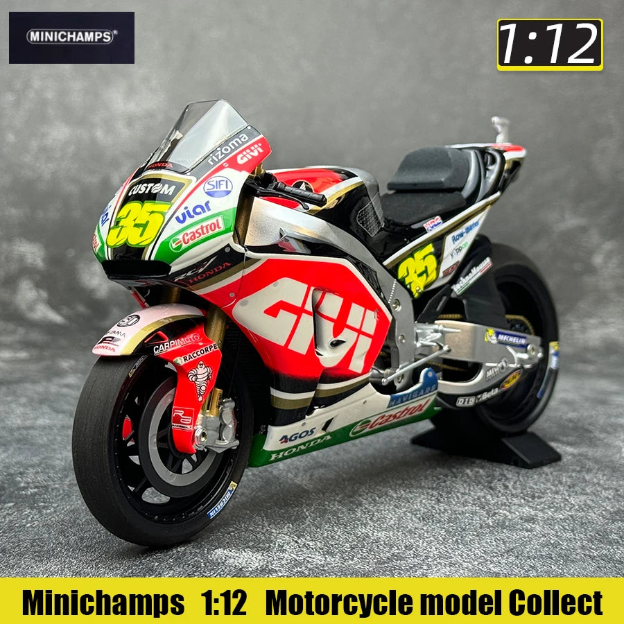 Minichamps 1/12  New FOR YZR-M1  RC213V  GP11 Metal motorcycle model static display collection holiday gifts