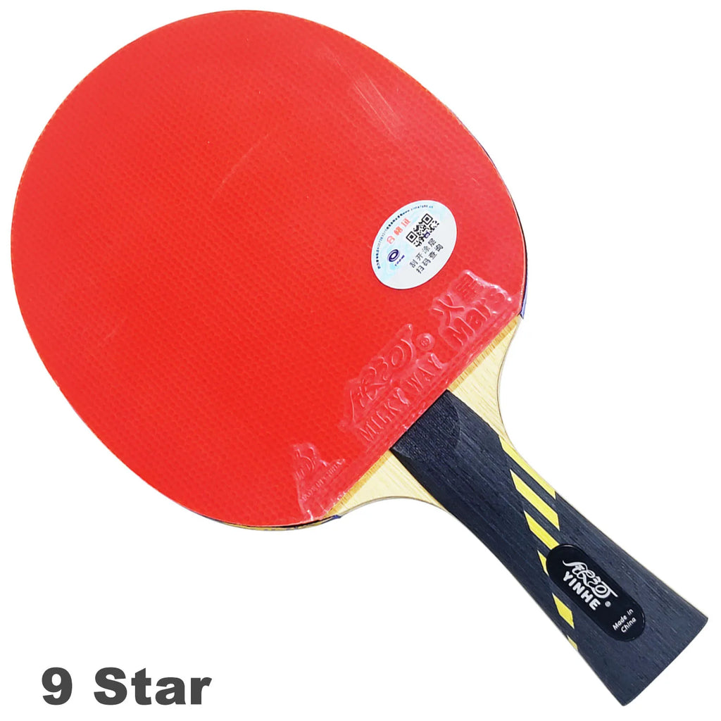 Raqueta de tenis de mesa profesional Yinhe, raqueta de Ping Pong ofensiva de carbono de 7/8/9/10 estrellas, elástica ligera con aprobada por ITTF