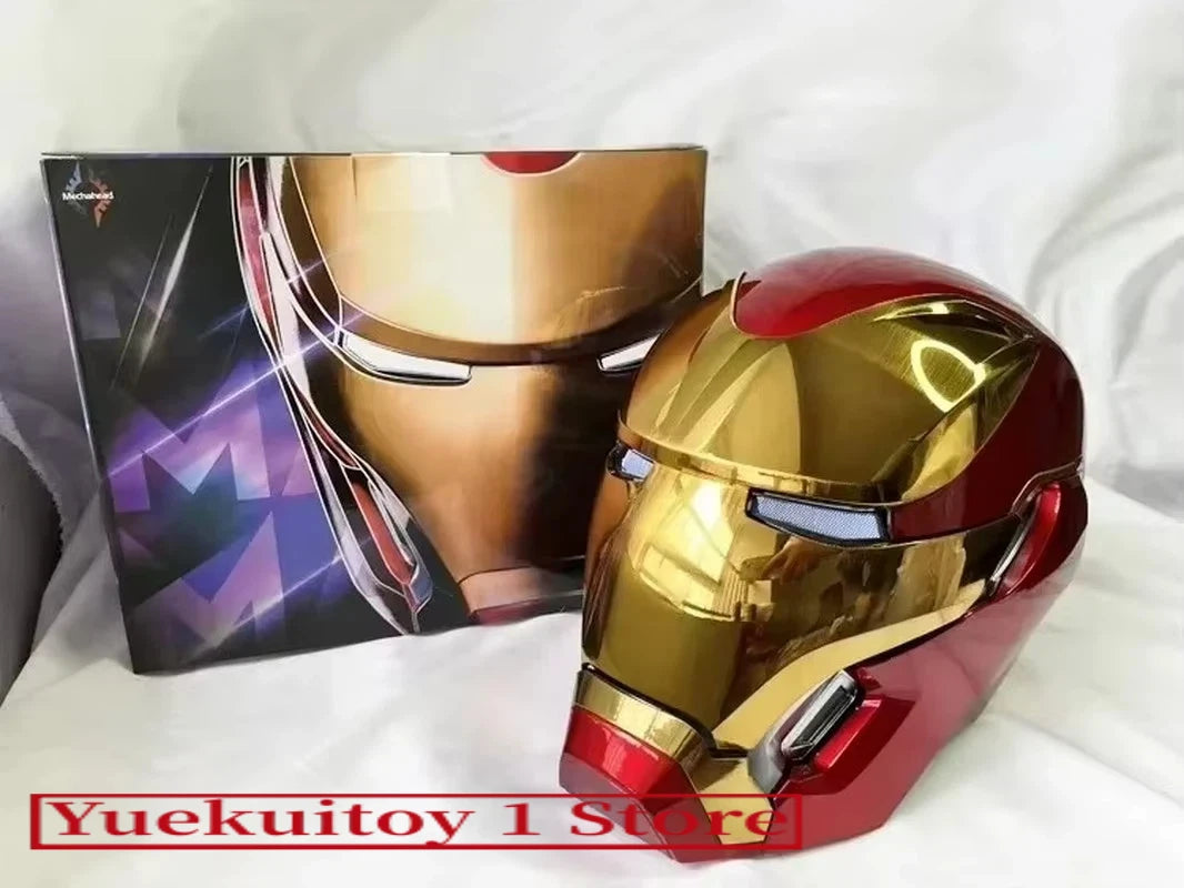 Casco de Iron Man Mk5 Mk50 Mk17 Recién Mejorado, Edición de Colección, Regalo para Coleccionistas