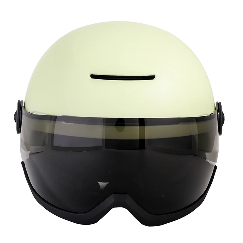 Casco de Esquí YUMAJ, Popular en Invierno, Cálido, Resistente al Viento, Antivaho, con Gafas Extraíbles Ajustables, Certificado de Seguridad, Modelo 107