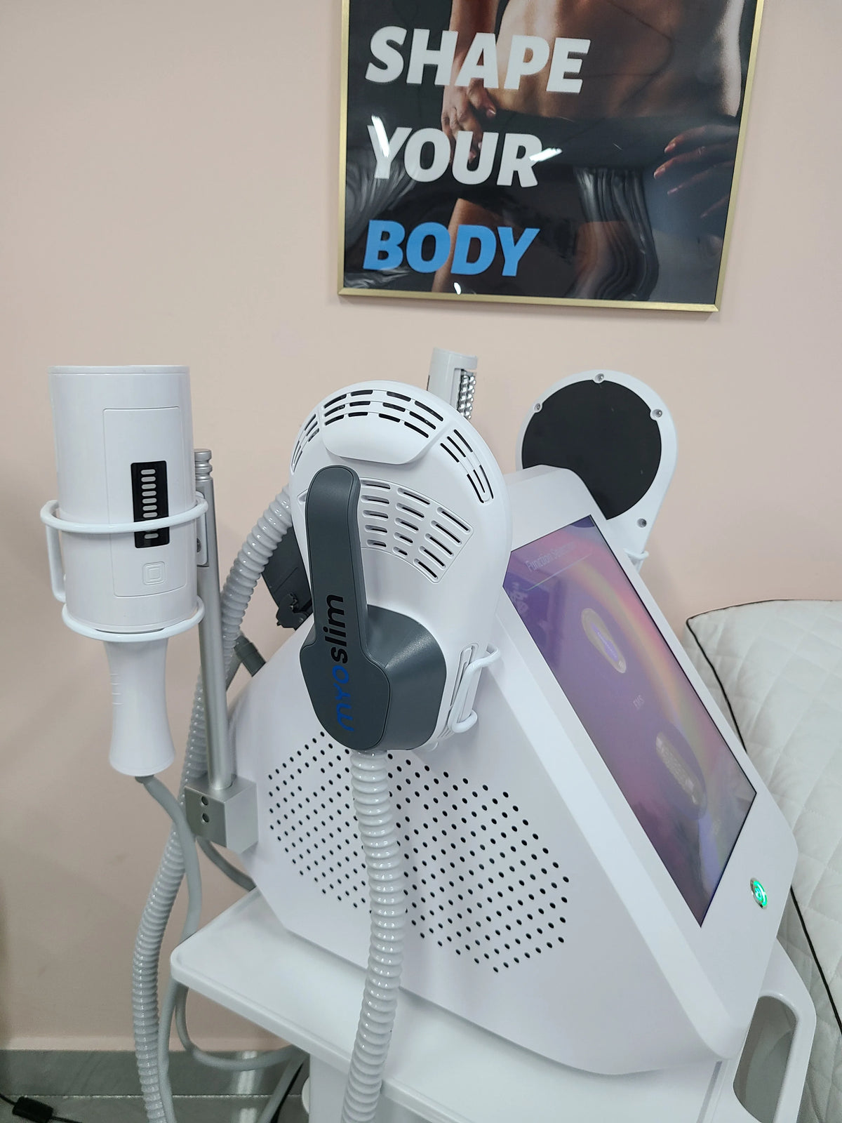 Máquina de Belleza con Rodillo de Masaje al Vacío Infrarrojo de 200HZ para Reducción de Celulitis y Adelgazamiento, Rodillo de Bolas Interno de 3500W para Cuidado Corporal