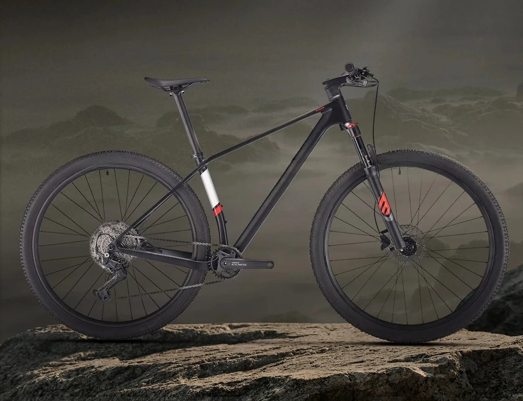 MTB Adult Mountain Bike with SHIMANO CUES U6000 11-Speed Components，SAVA New Lantop 610 /611 Carbon Fiber Mountain Bike