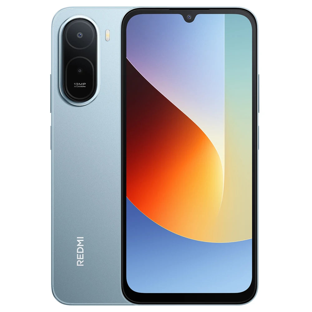 Smartphone Redmi A7 Pro Versión Global, 6.9", cámara dual con IA de 13 MP, batería de 6000 mAh, con tecnología Xiaomi HyperOS, potente procesador de ocho núcleos, cámara principal de 13 MP
