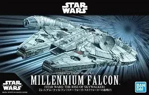 Bandai-figura de acción Original de STAR WARS para niños, modelo coleccionable de Anime, juguetes de montaje, entrega directa