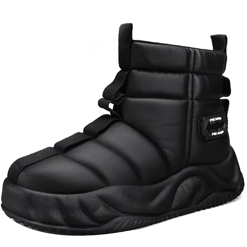 2025 Botas de invierno para hombre, extremadamente frías, menos 40 grados, zapatos de algodón cálidos y gruesos de terciopelo de alta calidad, Botas de esquí al aire libre
