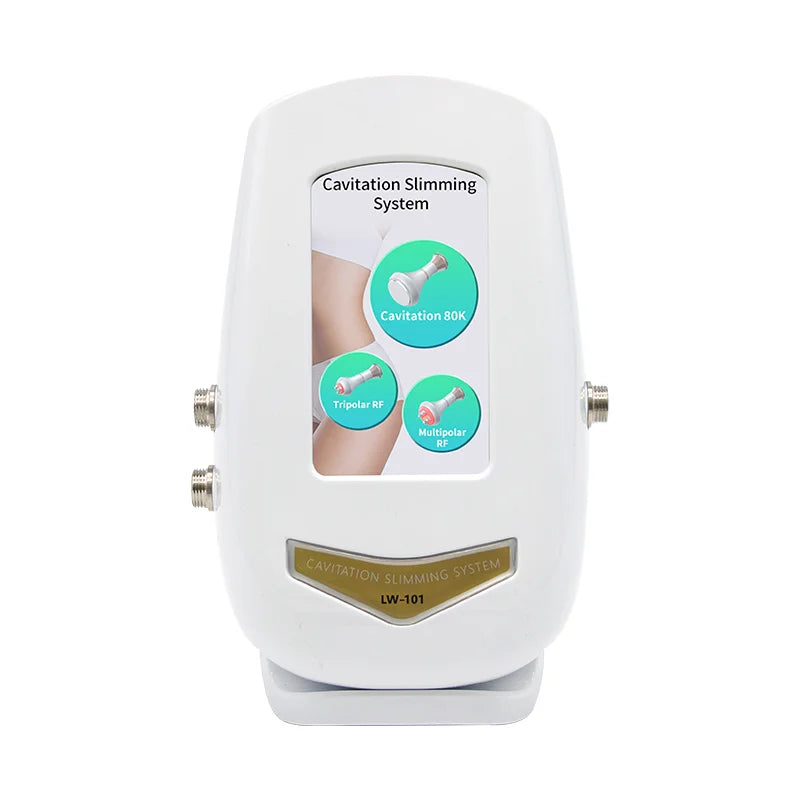 Equipo de Belleza 3 en 1 con Radiofrecuencia, Cavitación y Ultrasonido para Masajes de Relajación, Rejuvenecimiento y Moldeamiento de la Piel