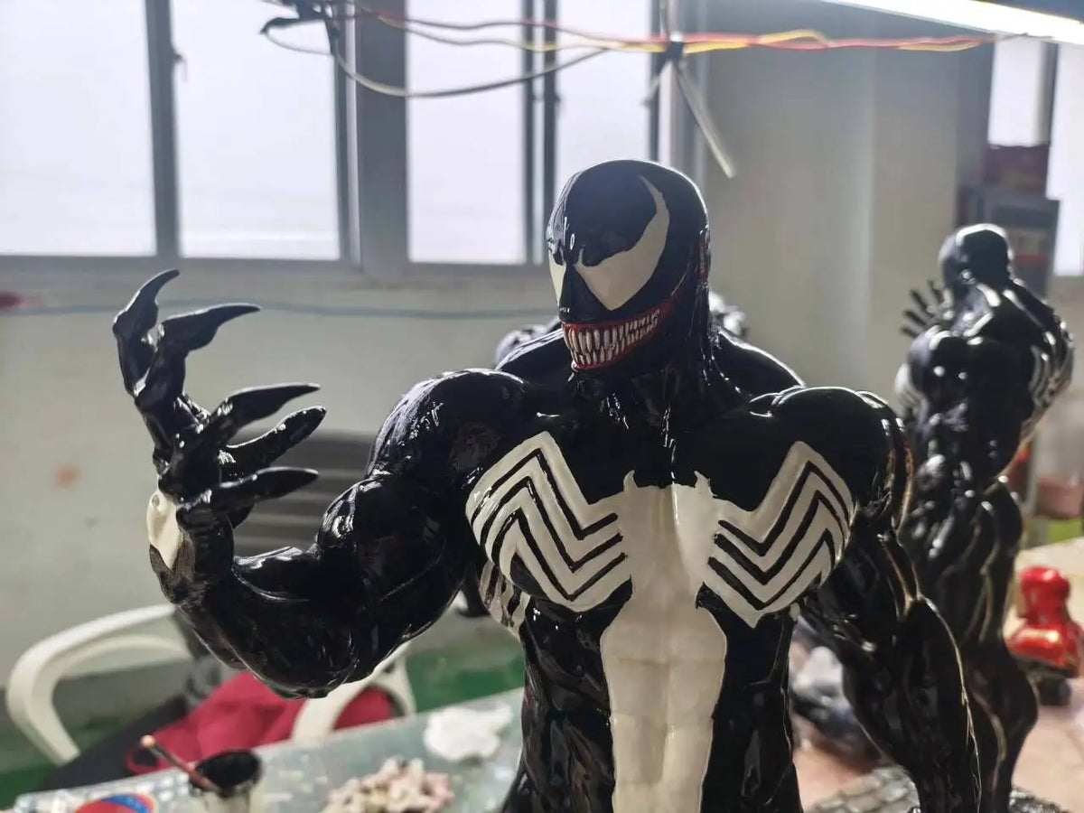 1/4 Scale Venom Marvel Figure FC Replica Edition Resin Model Statue for Desktop Decoration Birthday Gift Toy Collectible