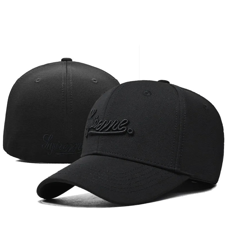 Gorras de béisbol cerradas para hombre y mujer, gorras para cabezas grandes y pequeñas, artículos de sombrerería de alta calidad