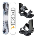 Tabla de snowboard freestyle All-Round Flat-Flower para hombre y mujer, con sistema de fijación All-Terrain Veneer para uso en esquí.