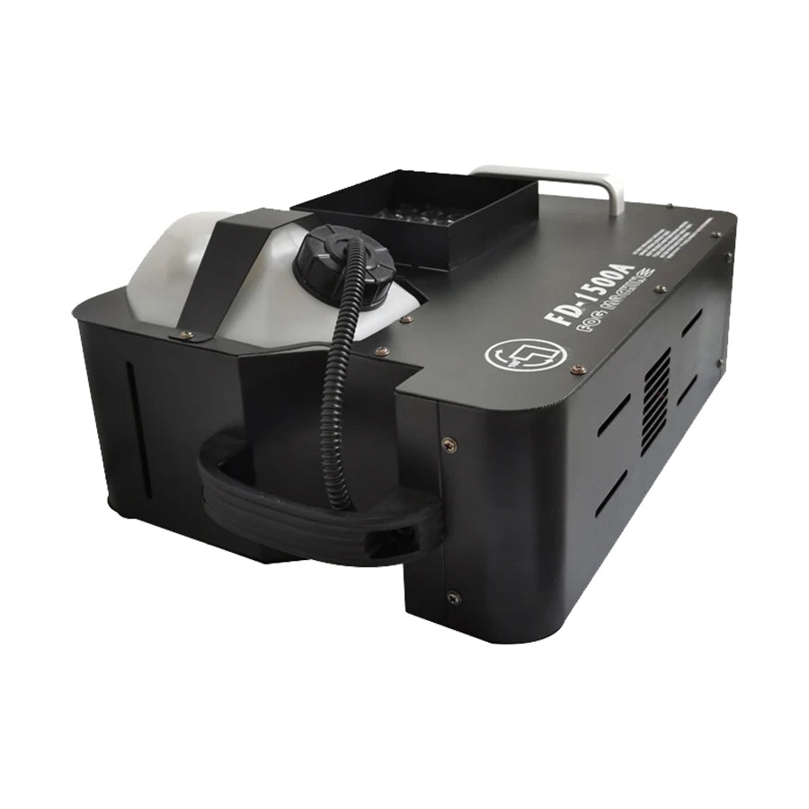 Máquina de humo antiniebla de 1500W, DMX, RGB, 24LED, efecto de luz de escenario, pulverizador Vertical remoto