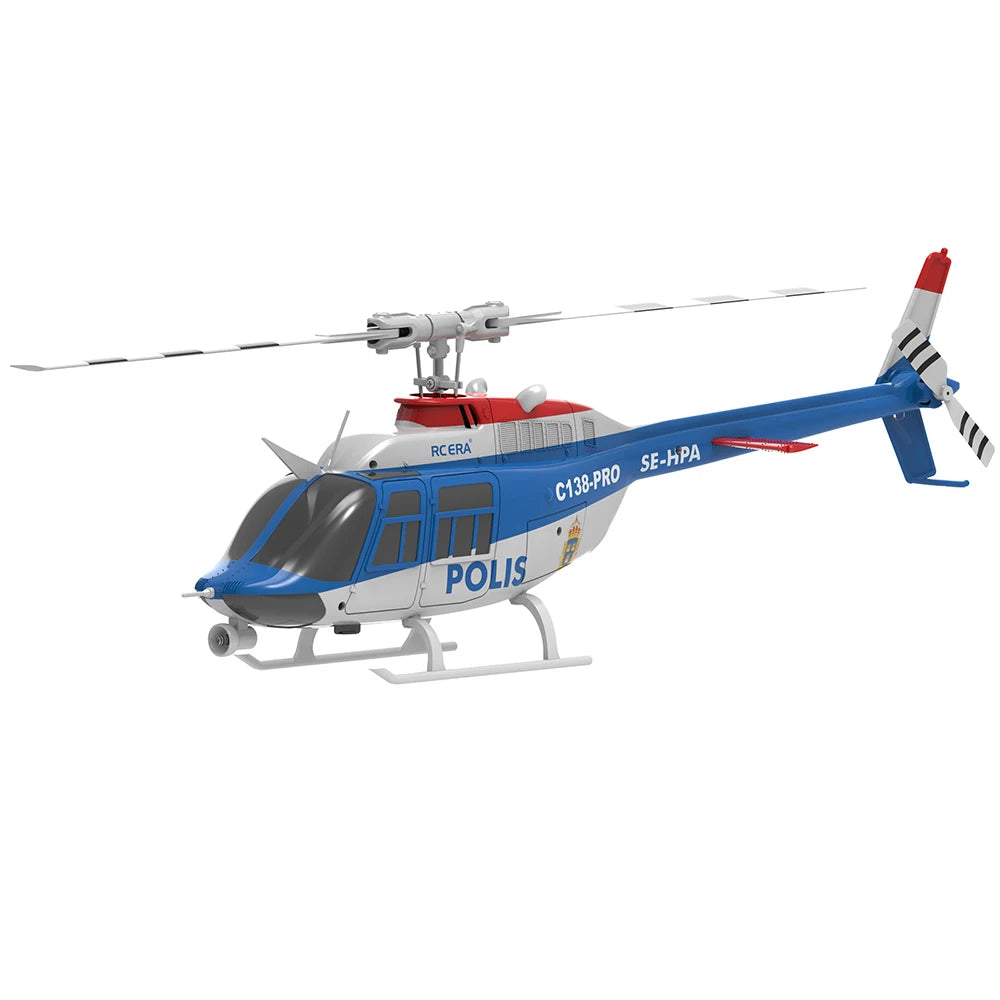 RC ERA C138 PRO Helicóptero 1/33 6 canales 6 ejes Gyro 2.4G Flujo óptico Posicionamiento 100M