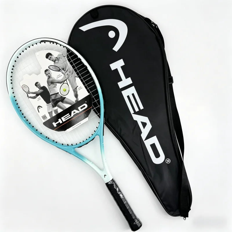Raqueta de Tenis HEAD para Principiantes, de Carbono Compuesto, con Bolsa de Transporte, Marco Ligero para Juego Casual y Entrenamiento