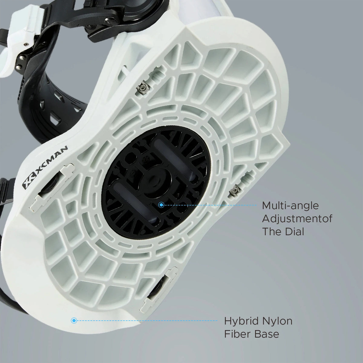 Fijaciones de Snowboard XCMAN All Mountain Freeriding Quick, Alta Flexibilidad, Compatibles con 4x4 o EST/Channel