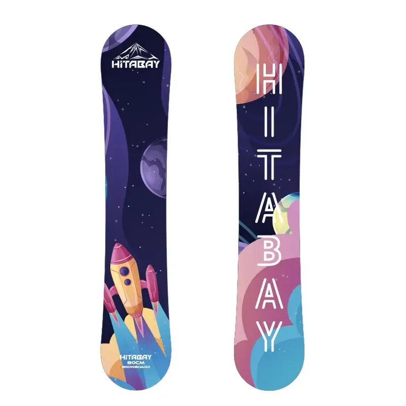 Tabla de Snowboard para Deportes de Invierno al Aire Libre, con Núcleo de Madera Resistente, para Navegar en Todo Tipo de Terreno