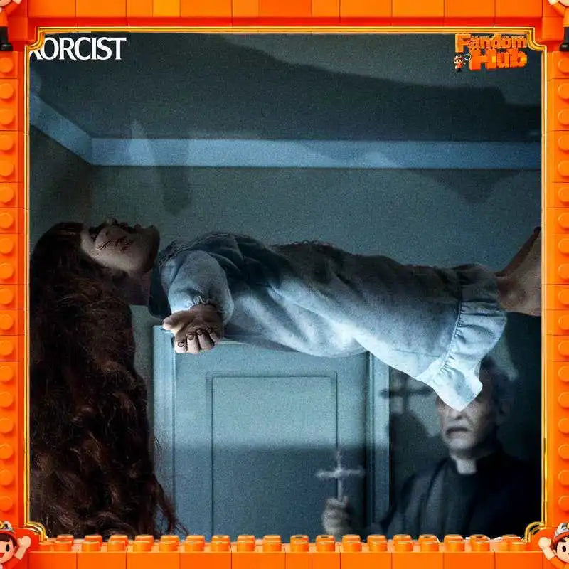 Figura de acción original de Mezco Toyz de 18 pulgadas, Roto, El Exorcista, Regan, modelo coleccionable de terror, juguete de regalo para fanáticos
