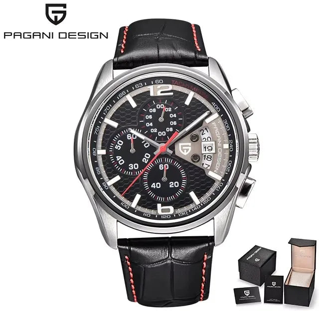 Reloj de lujo para hombre PAGANI DESIGN, reloj de pulsera deportivo de moda, cronógrafo de cuarzo para hombre, reloj impermeable para hombre.