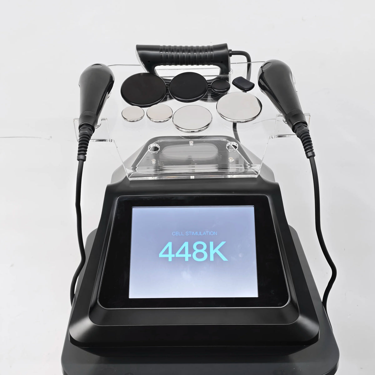 Máquina de Terapia TECAR Indiba 448kHz, Fasciotomo CET RET, Fisioterapia, Pérdida de Grasa, Masaje, Radiofrecuencia, Alivio del Dolor, Máquina para SPA