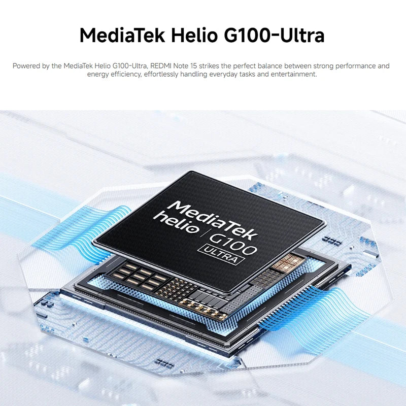 Xiaomi Redmi Note 15 4g Nfc Global Version 6.77 " Amoled Mediatek Helio G100 Ultra 108Mp Camera Ip66
