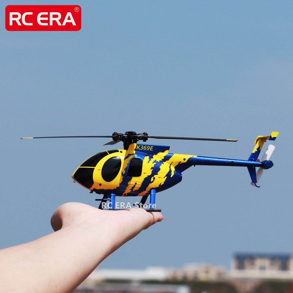 RC ERA C184 Mini MD500 con Sensor de flujo óptico escala Micro helicópteros RC para adultos principiantes Control remoto Hobby juguetes regalo