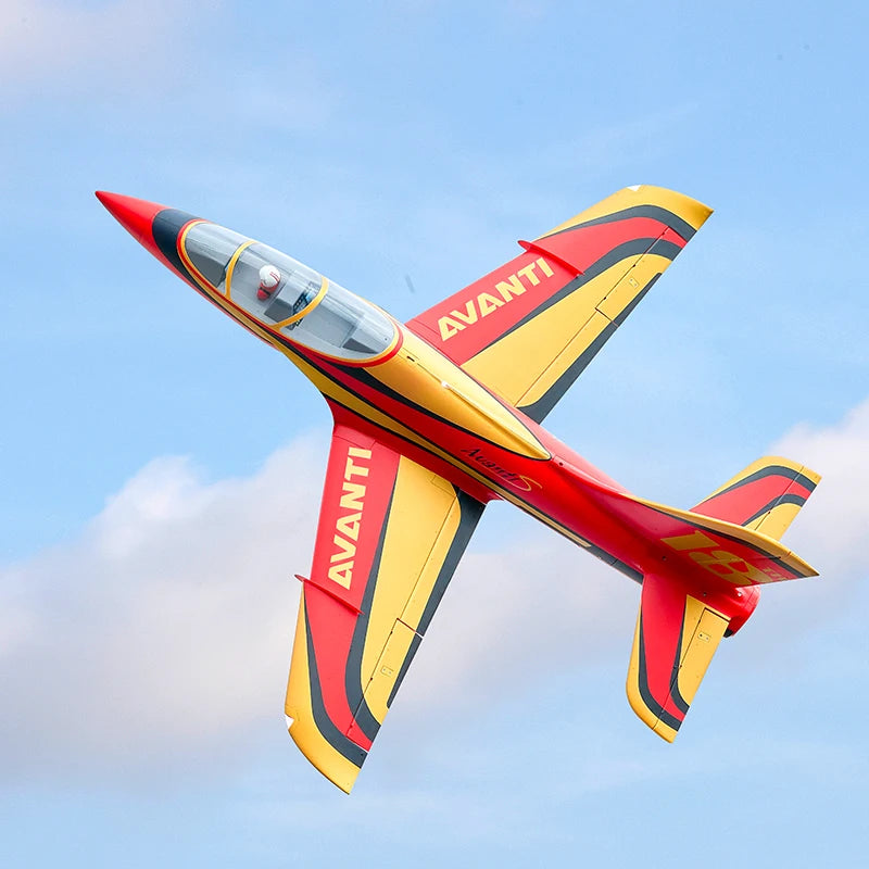 FMSRC-avión teledirigido de 90mm, Avion PNP, ventilador con conductos EDF Jet 6ch con solapas, modelo gigante de alta velocidad