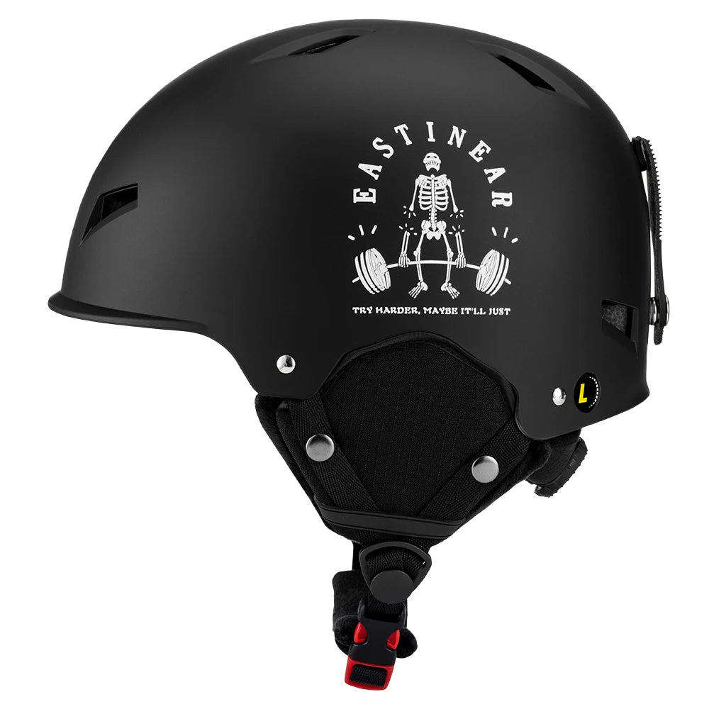 Casco de esquí Horntour, gafas de nieve para hombres en uno, casco de Snowboard antiimpacto para mujeres adultas, casco de seguridad para Snowboard, monopatín y esquí
