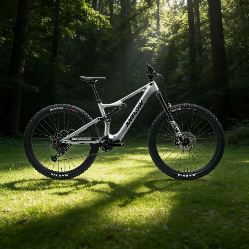 Bicicleta eléctrica de montaña de enduro Amflow PL Carbon Medium 800Wh para todo terreno