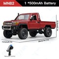 1:12 MN Model MN82S RC Off Road Truck 2.4G RTR Version 4WD All Terrain Remote Control Crawler Car Hobby Toy For Boys Adult Gifts