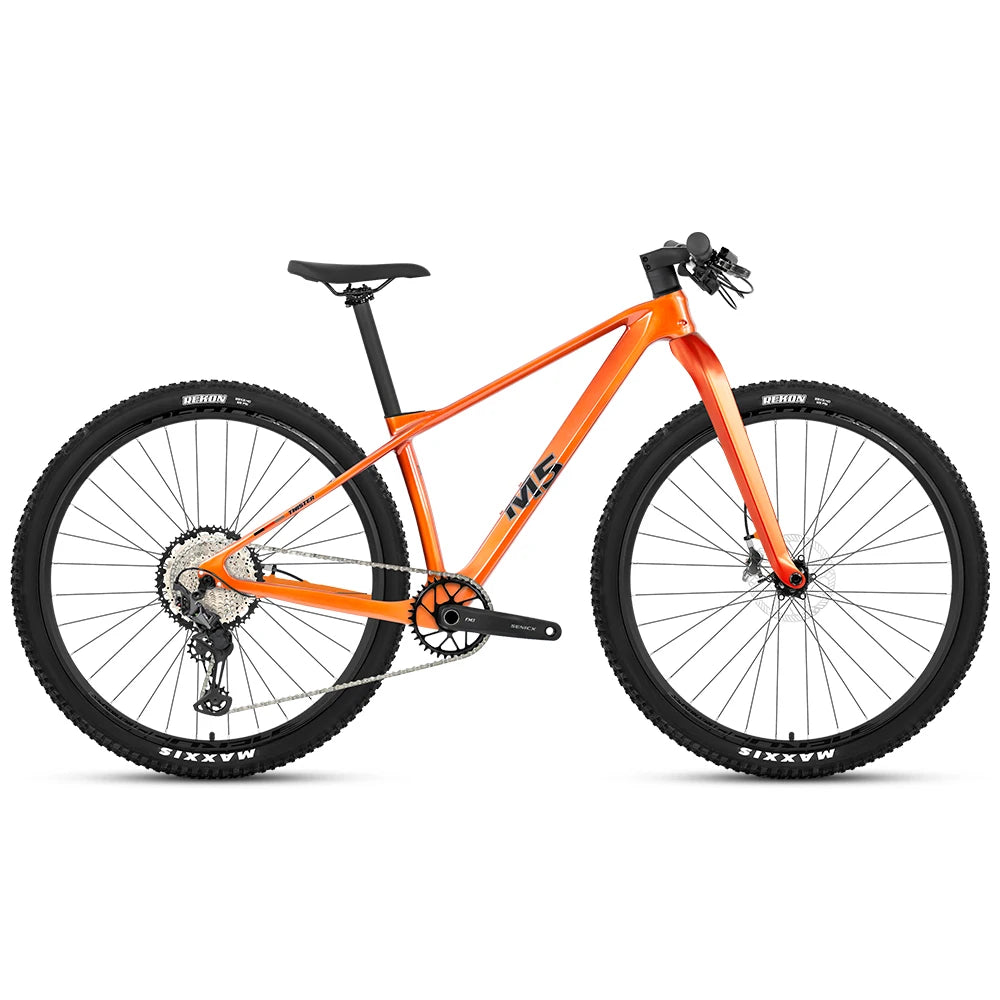 Bicicleta de montaña M5 de fibra de carbono completa barata, inalámbrica OX-12S para hombre, 29 pulgadas, en venta con horquilla de carbono