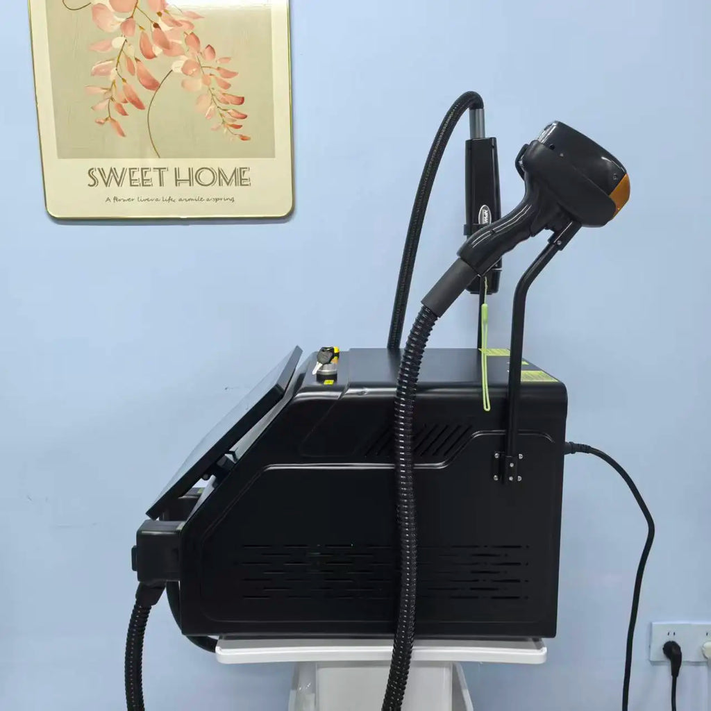 Máquina de Depilación Láser de Diodo FAC 2 EN 1, Láser de Picosegundos 755 808 810 830 940 1064nm, Enfriamiento por Hielo, Eliminación de Tatuajes, Manchas y Pigmentos