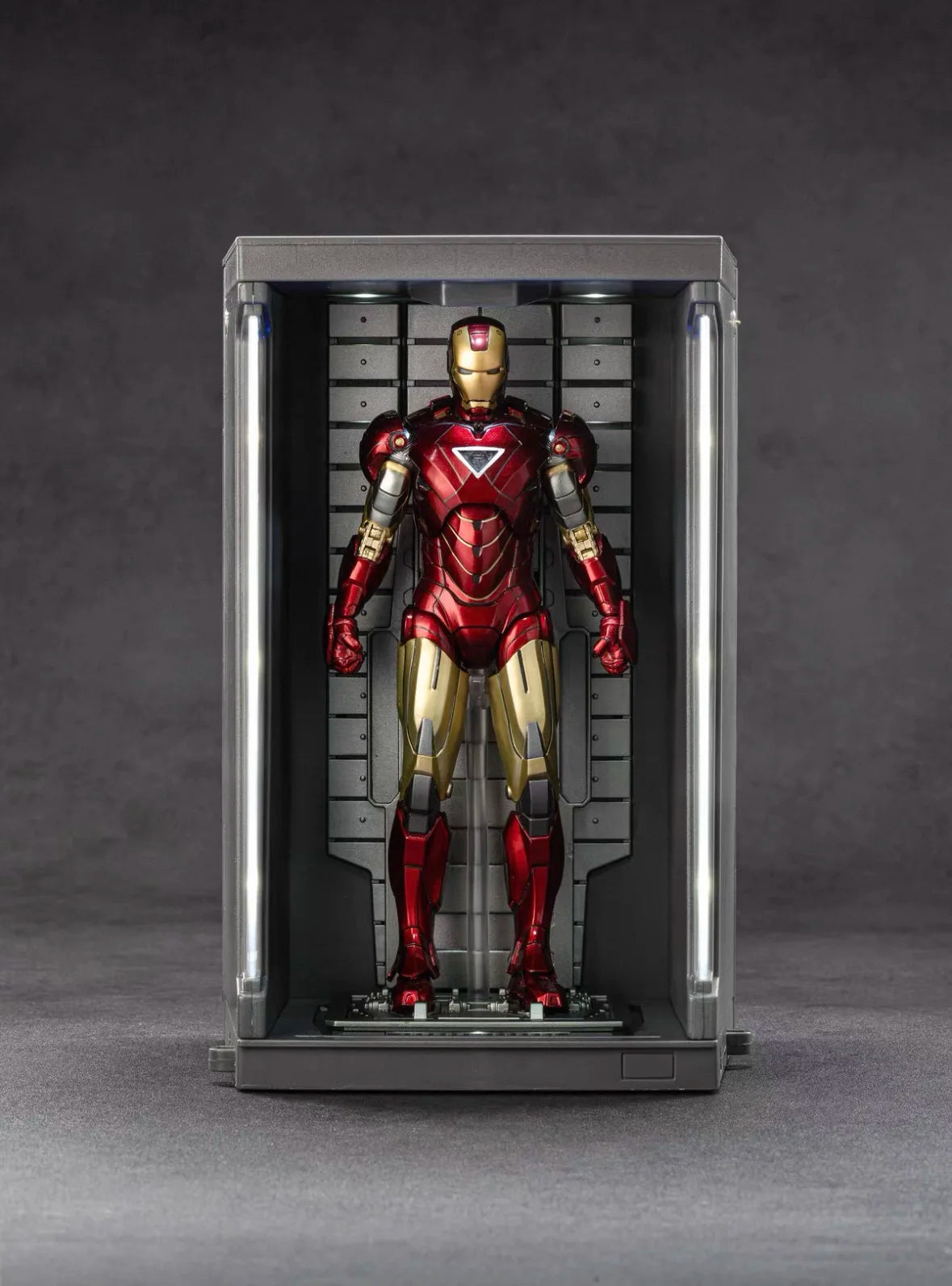 En Stock, Juguete Oficial ZD Toys, Serie Completa Iron Man Hall of Armor 2.0, Figura de Acción Coleccionable, Decoración, Regalo