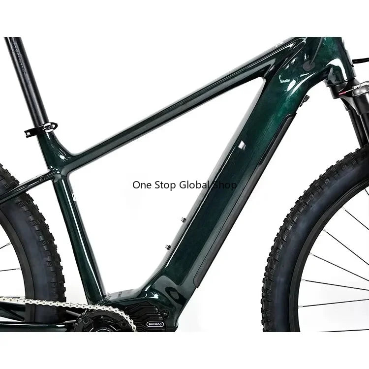 My Store China Factory Men's Bike Carbon Fiber AL7005 Frame 36V250W13A Bafang Middle -in 27.5/29