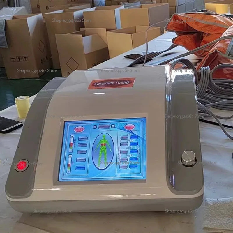 Máquina de adelgazamiento por compresión de aire 2026, equipo de belleza para masaje terapéutico para estiramiento de la piel y reducción de celulitis