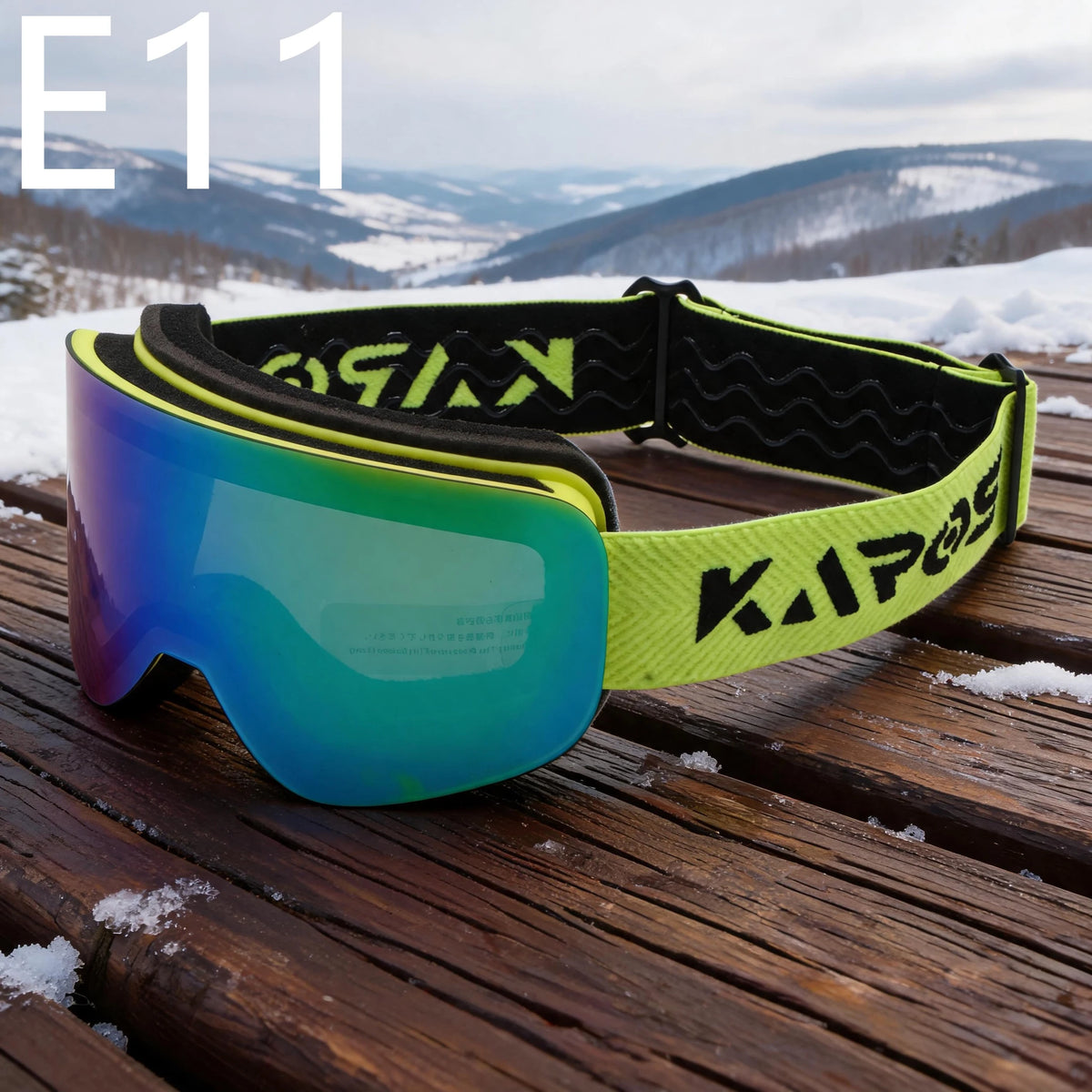 Gafas de esquí Karos de doble capa antivaho con protección UV400, ligeras, para deportes de invierno, snowboard y motos de nieve.