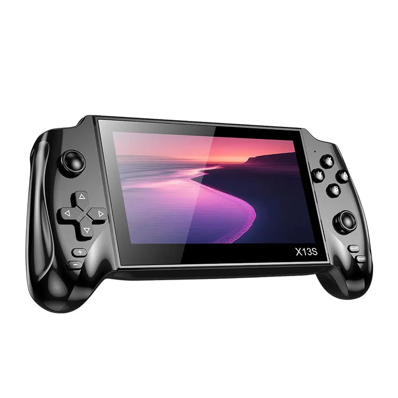X13S Retro Handheld Game Console, 5.5-inch Large Display Portable Player, Easy to Operate, Ideal for Beginner Gamers