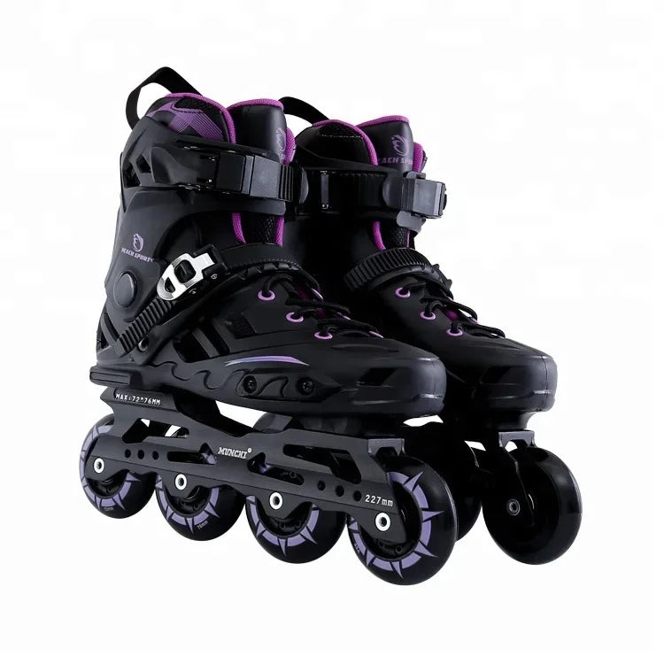 Patines en Línea Profesionales de Verano para Mujer, Hombre, Niños y Adultos, Patines de Velocidad para Exteriores, 4 Ruedas, Tallas 34-46