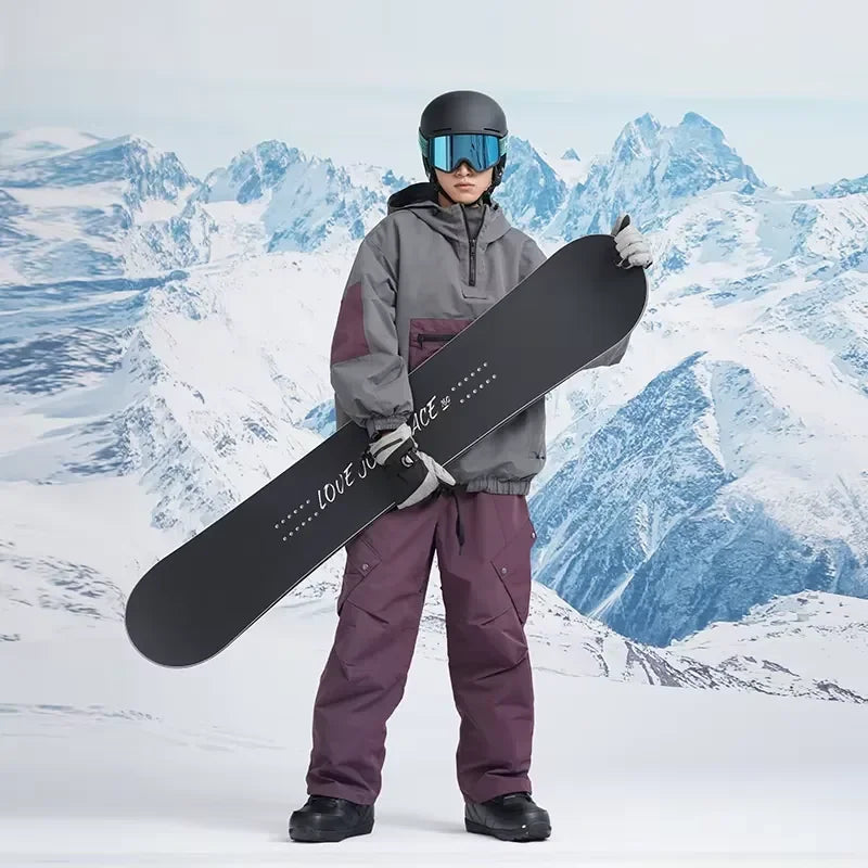 Tabla de snowboard de madera para adultos, deportes de invierno al aire libre, tabla de esquí duradera, precio bajo