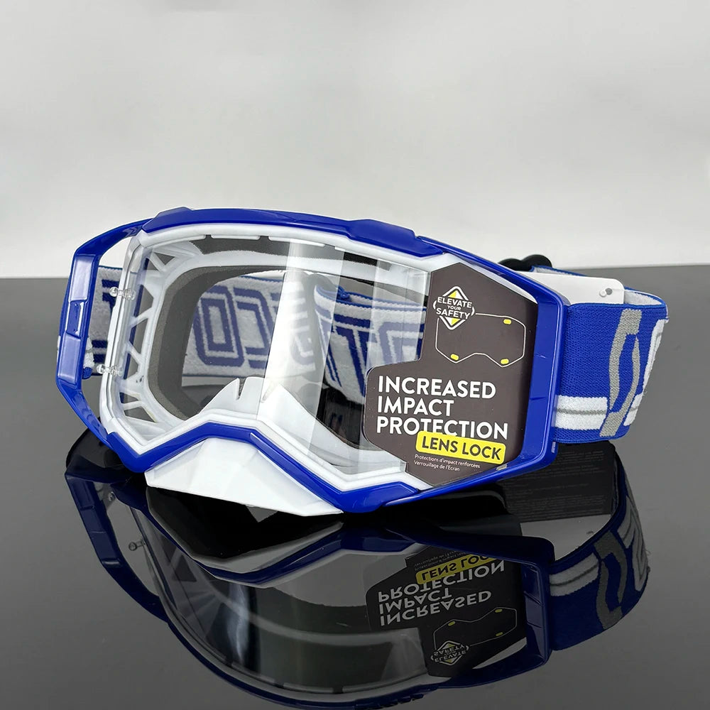 Gafas de Motociclismo, Equipo de Ciclismo, Gafas para Deportes al Aire Libre, Esquí, MX, ATV, Motocross, Carreras