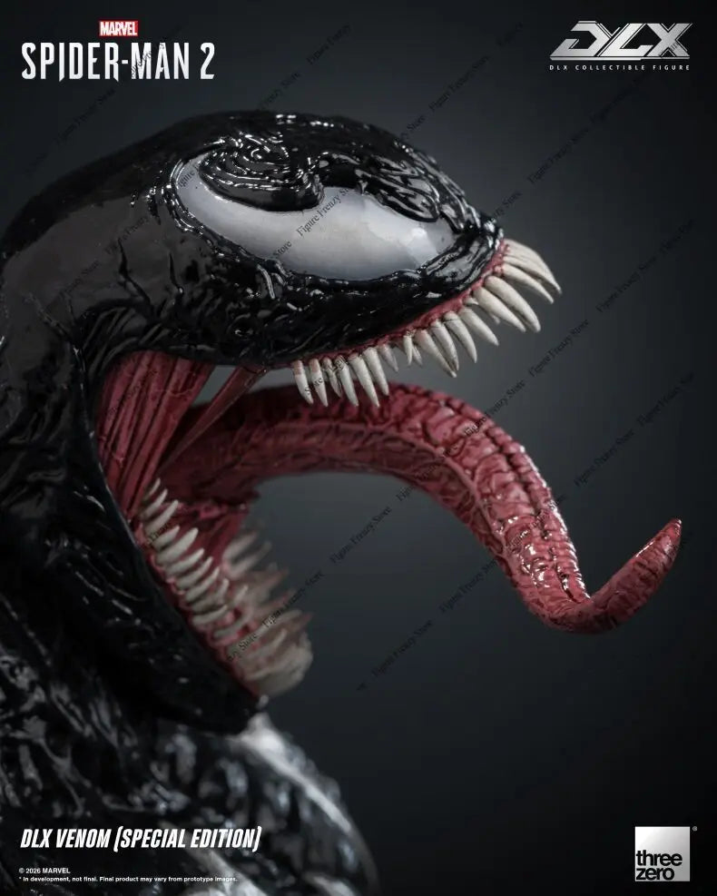 Preventa de la figura de acción de edición especial Venom de Marvel Spider-Man 2, línea DLX de threezero
