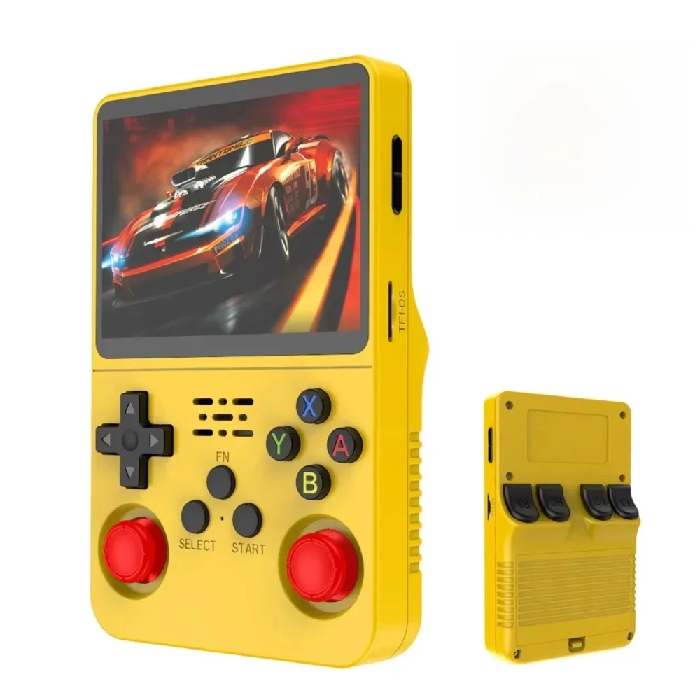 Retro Portable Video Game Console R36S Open-Source with Linux System 3.5-Inch IPS Screen Multimedia Player with AV Port