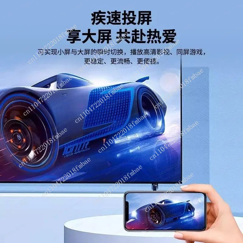 Smart TV 4K Ultra HD: Televisor LCD con Internet de 43/55/65/75 pulgadas para entretenimiento en casa