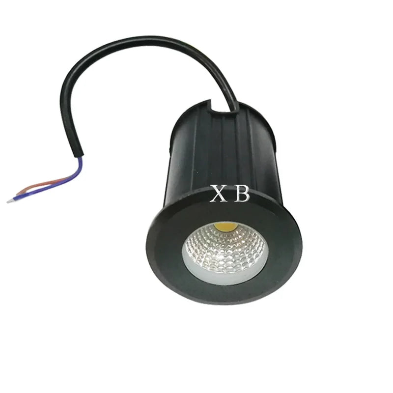 3W 5W  LED Garden Light IP67 AC110V220V DC12V Spotlights Outdoor Recessed Underground Lamp Floor Landscape Lighting 42/52/62MM