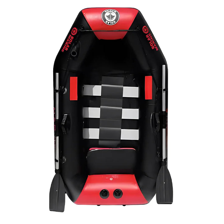 Bote de pesca inflable de PVC Solarmarine, barcos de carreras para una sola persona de 2M y Kayak de surf portátil para adultos, deportes acuáticos al aire libre