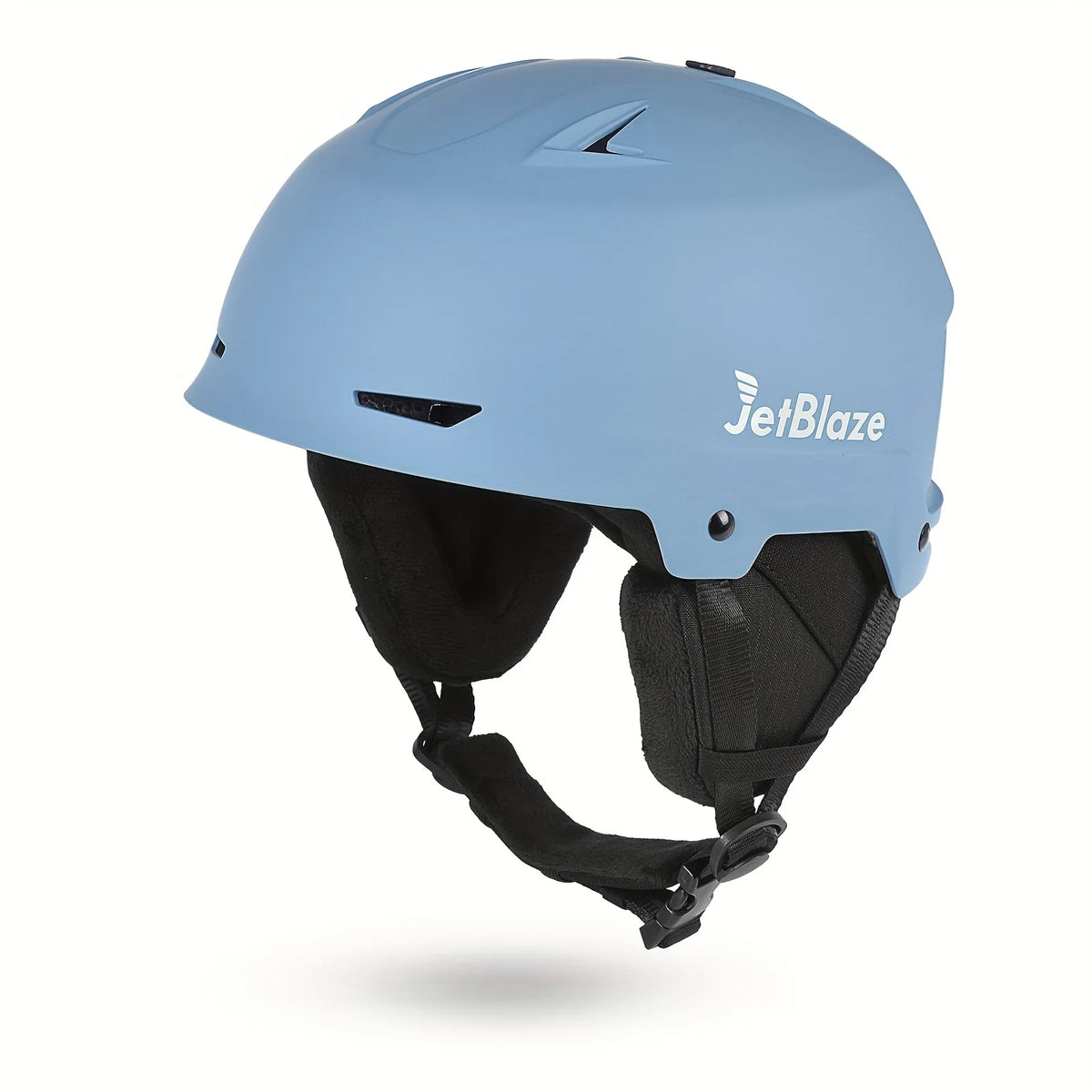 Casco de esquí Jetblaze con máscara facial gratuita - Casco de snowboard unisex ajustable, ligero, con forro de ABS/PC a prueba de golpes, almohadillas para los oídos extraíbles, equipo para deportes de invierno