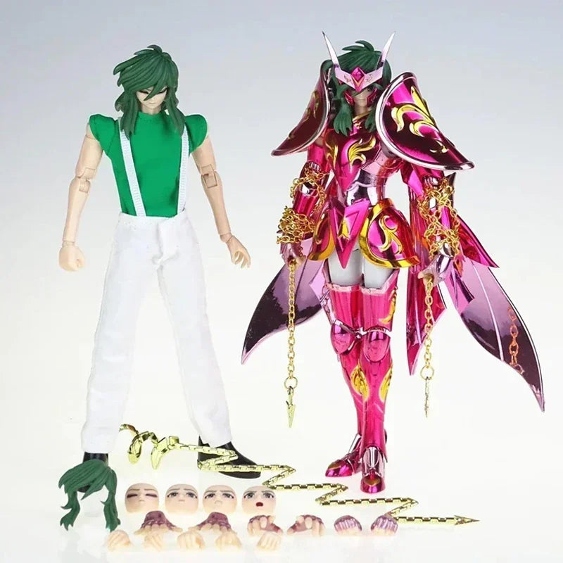 [En stock] Figura de acción JM.MST Saint Seiya Myth Cloth EXM Dragon Shiryu Hyoga Cygnus Andromeda Shun God V4 Zodiac Knights