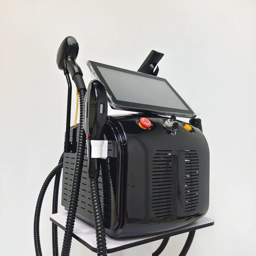 Equipo de Depilación Láser de Diodo de 4 Longitudes de Onda (755nm, 808nm, 940nm, 1064nm) Ice Soprano Titanium de 5000W, Máquina Blanqueadora y Rejuvenecedora