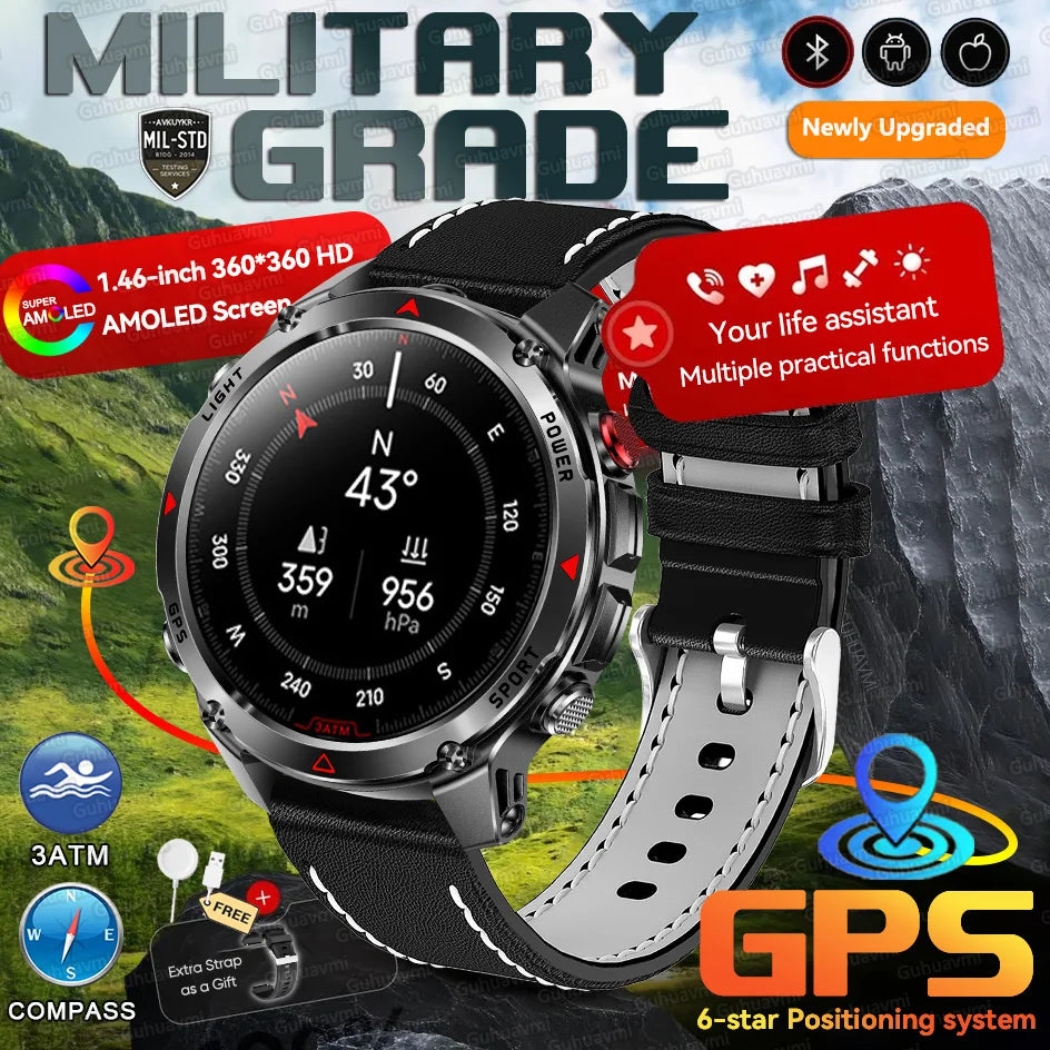 Reloj inteligente con GPS Forerunner 570, sumergible 3ATM, pantalla AMOLED, GNSS multibanda, brújula, altímetro, linterna, reloj deportivo inteligente para hombre