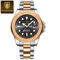 POEDAGAR Reloj de Hombre de Lujo Superior Impermeable Luminoso Fecha Reloj de Hombre de Acero Inoxidable Reloj de Cuarzo para Hombre Deportivo de Moda