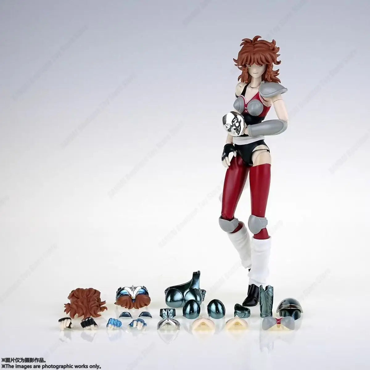 En stock Figura de acción nueva GoodTony/GT Saint Seiya Myth Cloth EX Ophiuchus Athena Shaina Silver Marin Caballeros del Zodiaco
